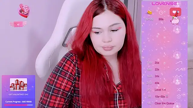 Snapshot of MissClarks chatting on 02/27/25, 02:43 MissClarks online show from 02/27/25, 02:43