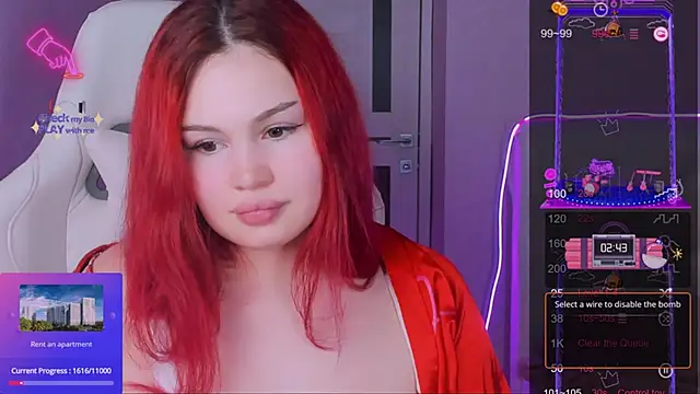 Snapshot of MissClarks chatting on 03/20/25, 02:10 MissClarks online show from 03/20/25, 02:10