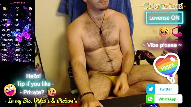 RealManHaveHairy online show from 10/14/25, 04:08