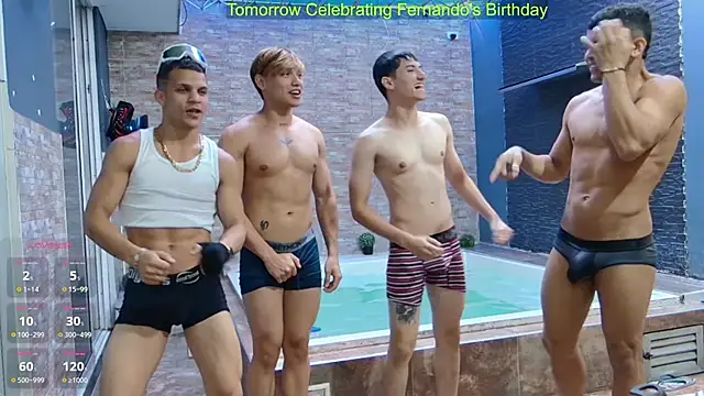 Boysgang sex online show from 12/28/24, 06:08