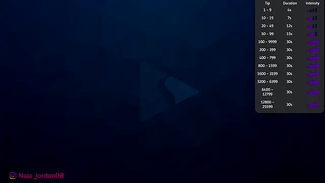 Nala j8 online show from 06/26/26, 11:03