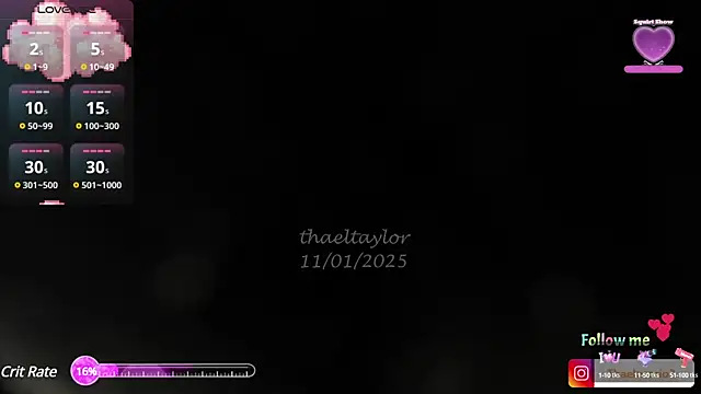  thaeltaylor online show from 01/17/25, 05:41