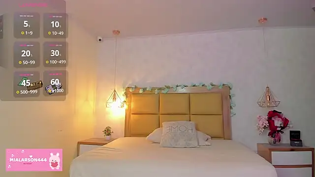 Snapshot of LARSONMIA chatting on 02/02/26, 12:26 LARSONMIA online show from 02/02/26, 12:26