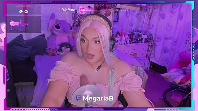 MegariaB online show from 12/20/24, 04:20