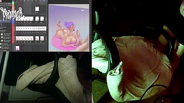 Snapshot of DrenchedArt chatting on 09/25/25, 04:16 DrenchedArt online show from 09/25/25, 04:16