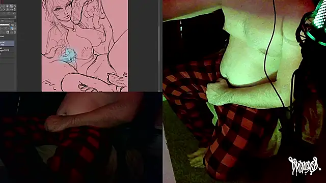 Snapshot of DrenchedArt chatting on 10/31/25, 01:39 DrenchedArt online show from 10/31/25, 01:39