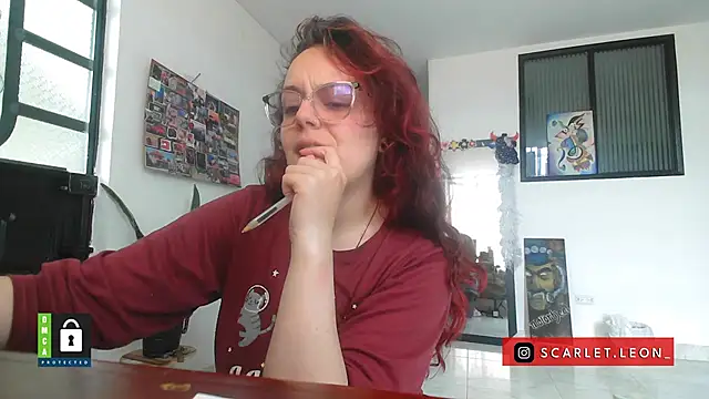 Scarletleon77 online show from 10/14/25, 03:24