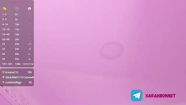 sarah-bonneth online show from 01/26/25, 05:55