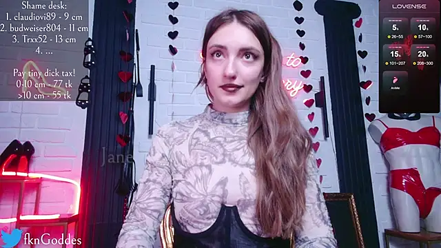 Jane Goddess online show from 02/15/25, 08:22