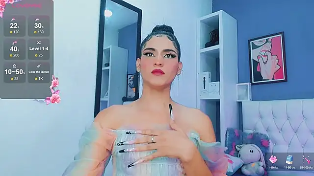 valentina princess  online show from 03/01/25, 01:18