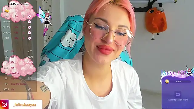 folinskayyya online show from 12/17/24, 08:34