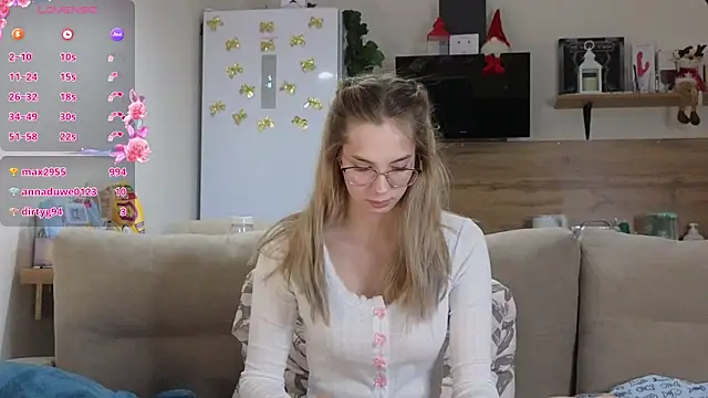 Girl alone home online show from 01/19/25, 04:54