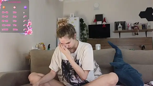 Girl alone home online show from 01/26/25, 02:14