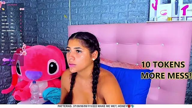 Snapshot of AriannaLewiis chatting on 01/13/25, 10:45 AriannaLewiis online show from 01/13/25, 10:45