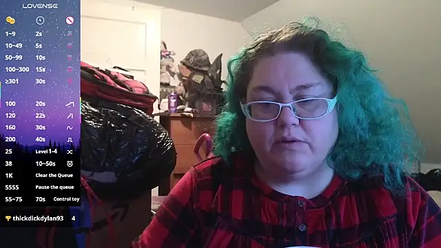 Snapshot of EmberCum chatting on 10/21/25, 11:44 EmberCum online show from 10/21/25, 11:44