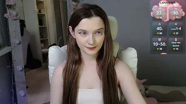White kitty01 online show from 01/17/25, 01:46