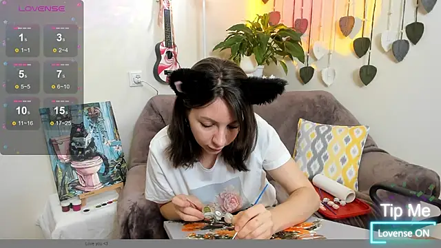 Snapshot of MelodyBlosom chatting on 01/25/25, 09:26 MelodyBlosom online show from 01/25/25, 09:26