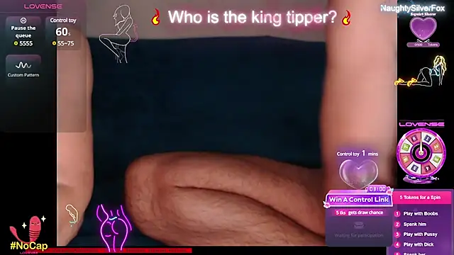 Snapshot of NaughtySilverFox chatting on 01/23/25, 04:15 NaughtySilverFox online show from 01/23/25, 04:15