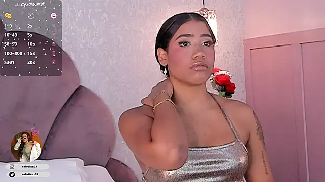 Salome Diaz  online show from 12/24/24, 08:05