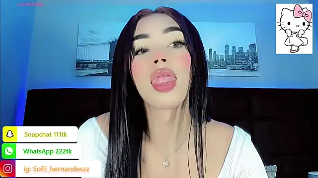 Snapshot of Sofi_hdz chatting on 02/13/25, 08:45 Sofi hdz online show from 02/13/25, 08:45