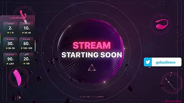 galaudin 3x  online show from 10/30/25, 08:05