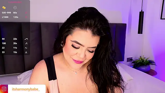 Snapshot of Harmonybabe_ chatting on 09/12/25, 11:10 Harmonybabe online show from 09/12/25, 11:10