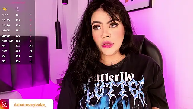 Snapshot of Harmonybabe_ chatting on 09/13/25, 12:05 Harmonybabe online show from 09/13/25, 12:05