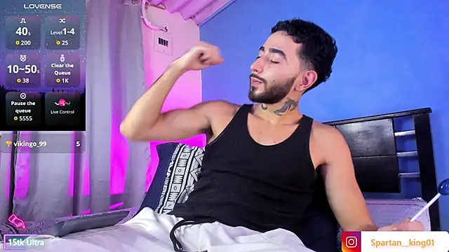 Snapshot of Spartan_king_ chatting on 10/19/25, 10:43 Spartan king online show from 10/19/25, 10:43