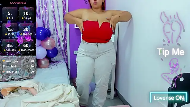 Alanna hot3 online show from 01/17/25, 02:29