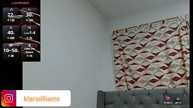 klarwillians online show from 01/09/25, 03:44