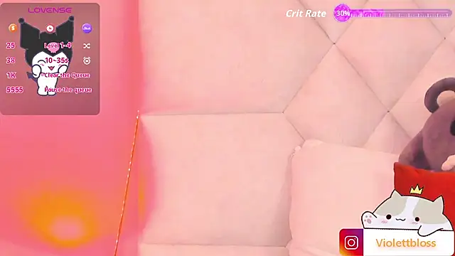 Violettbloss online show from 10/02/25, 03:13
