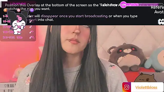 Violettbloss online show from 10/15/25, 04:12