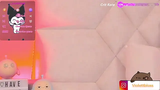 Violettbloss online show from 10/16/25, 03:18