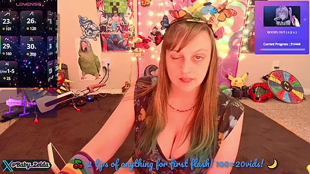 BabyZelda online show from 03/23/25, 08:26