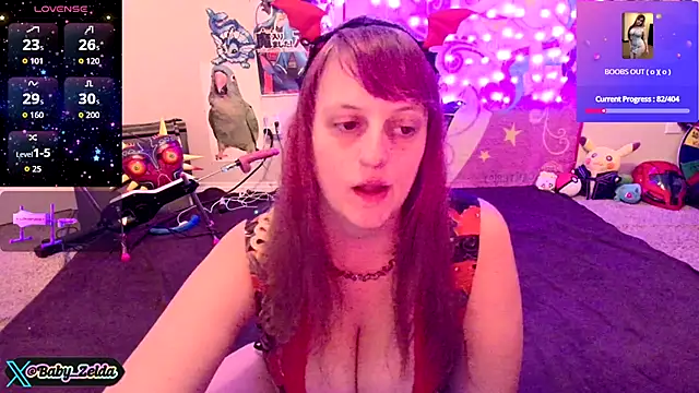 BabyZelda online show from 12/17/25, 03:56