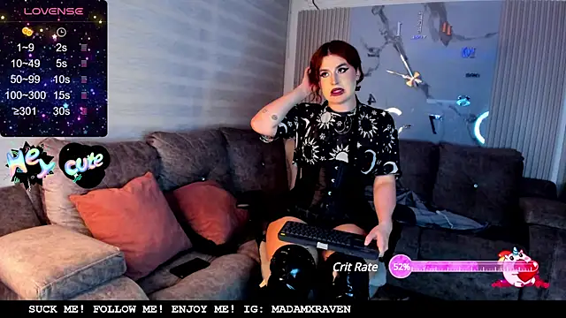 Snapshot of Madamxraven chatting on 03/13/25, 06:58 Madamxraven online show from 03/13/25, 06:58