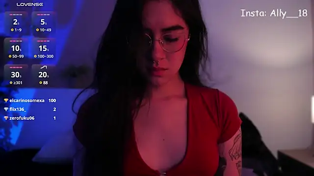 Ally addams online show from 12/31/24, 06:48