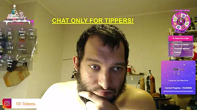 BISEXGOOD777 online show from 01/07/25, 07:49