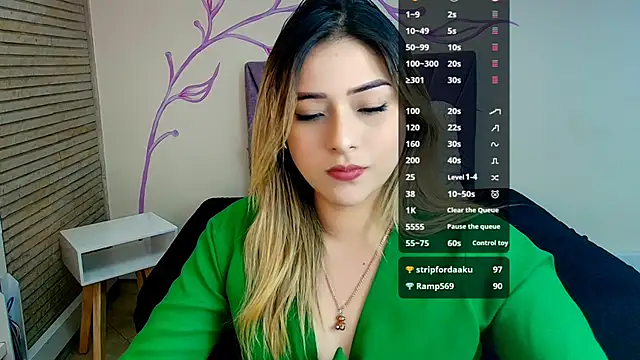 DahliaMoore online show from 12/03/24, 03:22