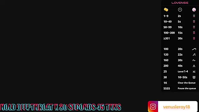 venusleroy  online show from 01/09/25, 11:56