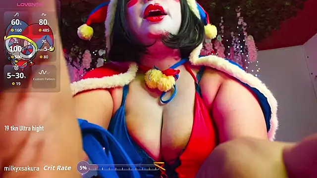 MilkyXSakura online show from 11/14/25, 02:43