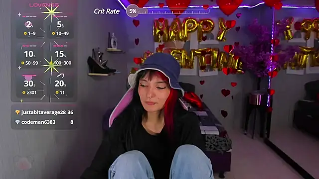 Dafne huges online show from 02/15/25, 11:03