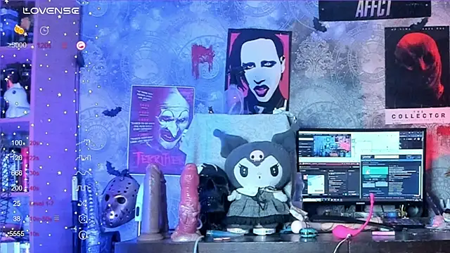 Snapshot of KuromiRacer_ chatting on 09/10/25, 12:21 KuromiRacer online show from 09/10/25, 12:21