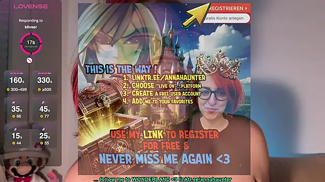AnnaHaunter18 online show from 02/08/25, 01:11