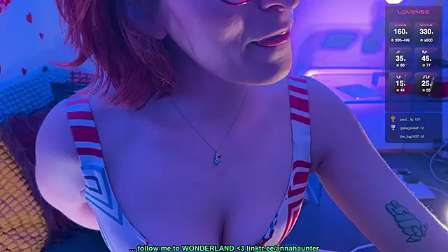 AnnaHaunter18 online show from 02/10/25, 07:28