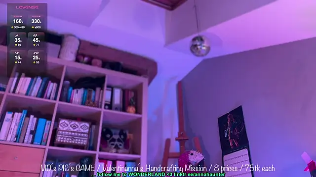AnnaHaunter18 online show from 02/21/25, 07:21