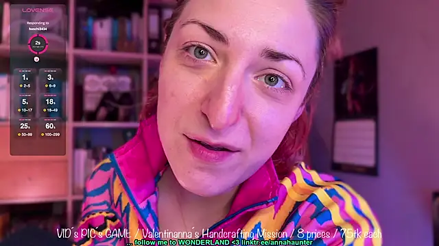 AnnaHaunter18 online show from 02/25/25, 06:42