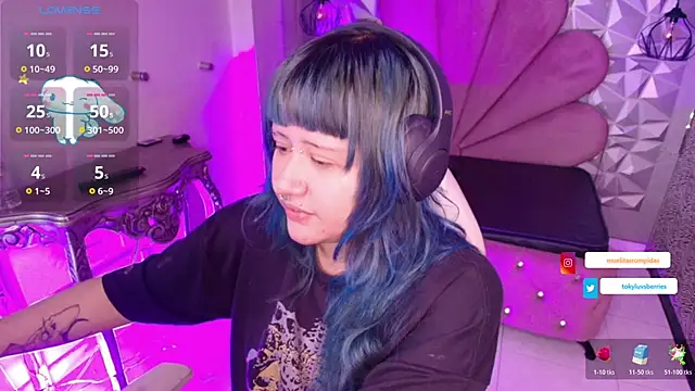 toky doll online show from 11/29/25, 07:50