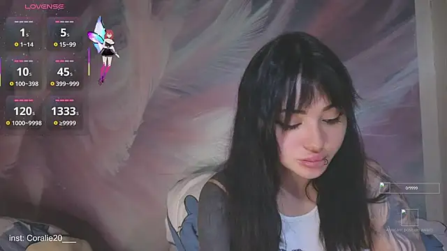 Snapshot of Coralie20_ chatting on 10/15/25, 12:49 Coralie20  online show from 10/15/25, 12:49