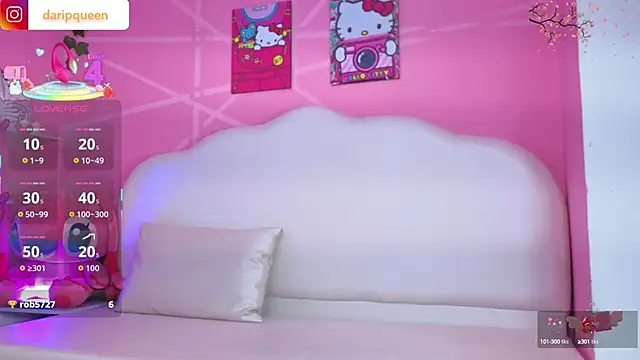 DaripQueen online show from 09/22/25, 03:14